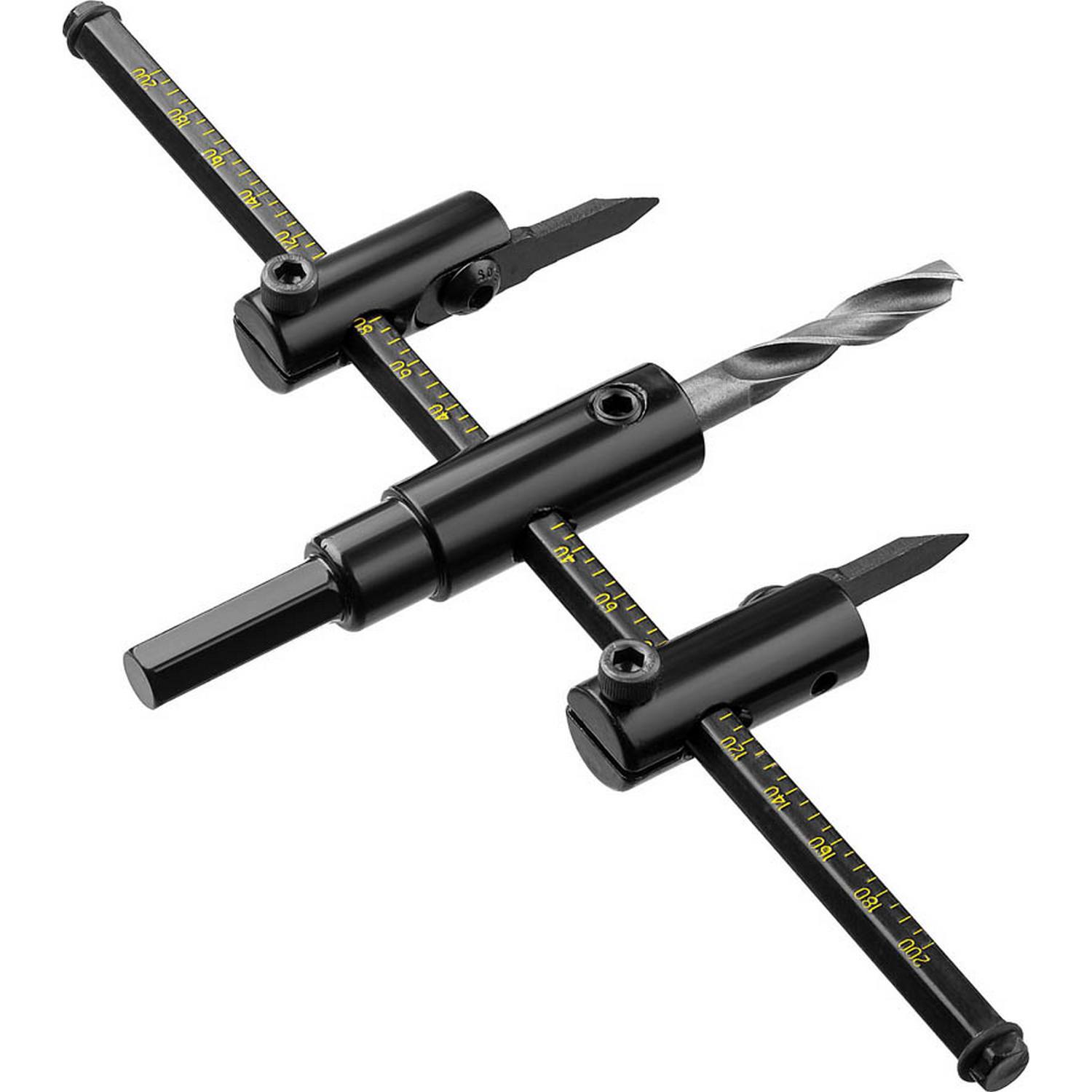 Сверло регулируемое, STAYER Profi 2944-200, двухрезцовое, по дереву, "Балеринка", d=40-200мм {2944-200}