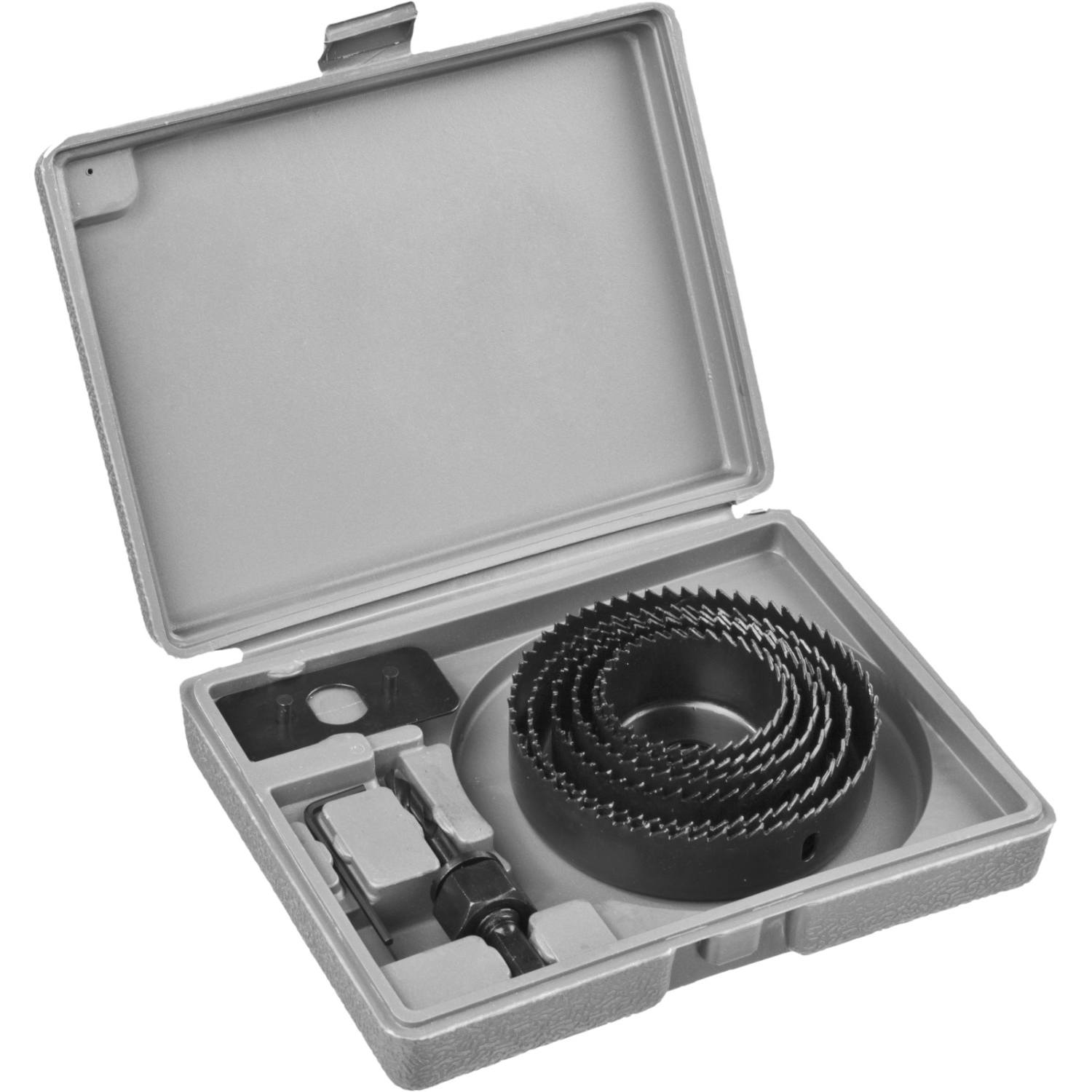 STAYER Maxcut 6шт, набор кольцевых коронок по дереву 51-102мм {29600-H8}