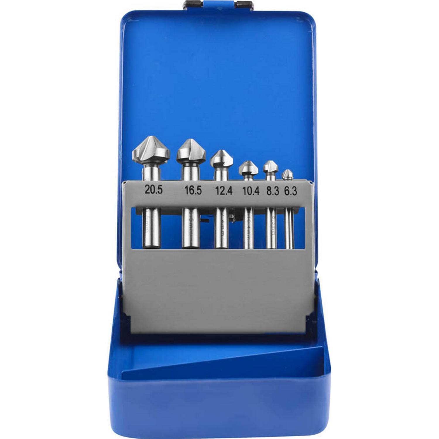 ЗУБР 6 шт(М3-М10) набор зенкеров {29730-H6}