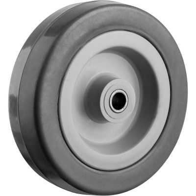 Колесо d=100 мм, г/п 65 кг, резина/полипропилен, ЗУБР {30956-100}