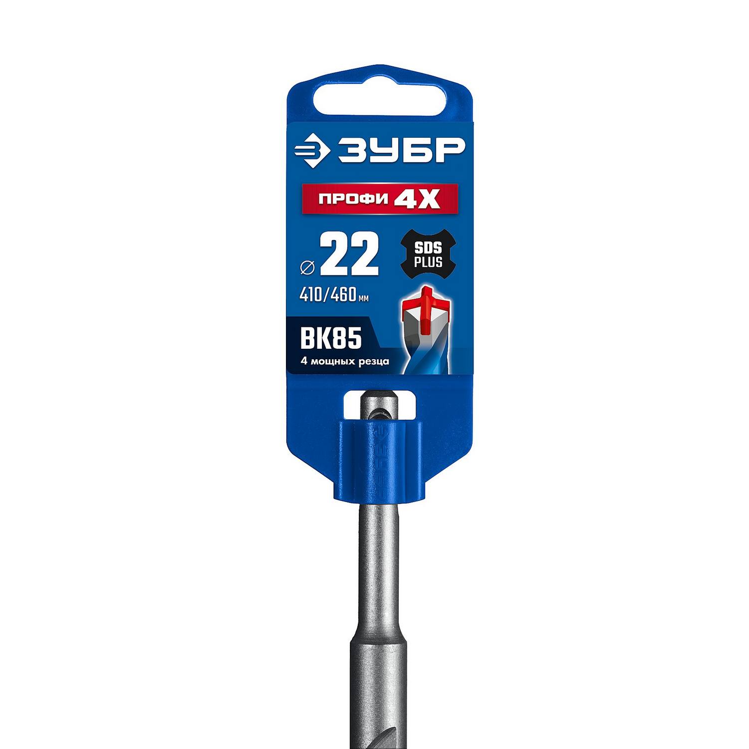 ЗУБР  ПРОФИ-4Х 22x460 мм, SDS-plus бур {29313-460-22}