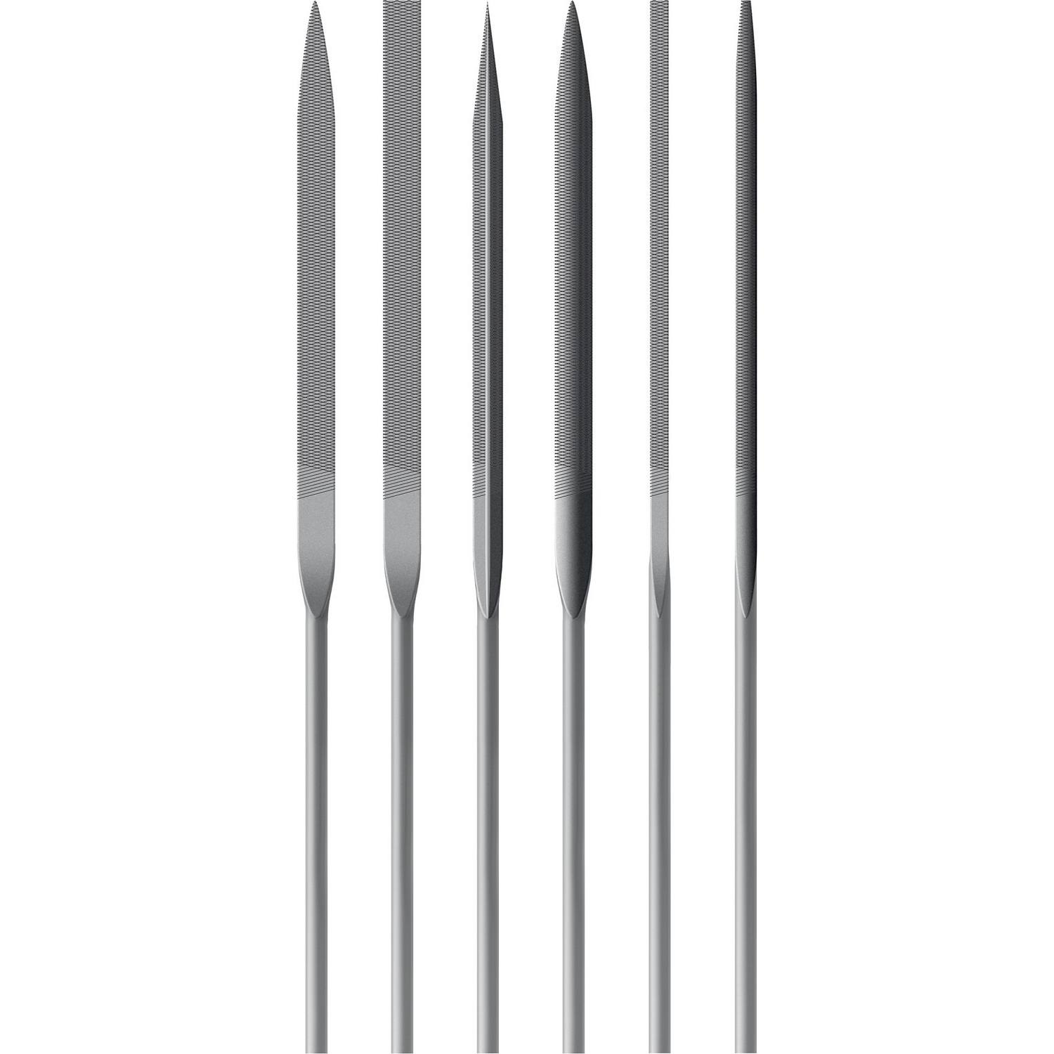 STAYER набор надфилей 6 шт 140 мм, в чехле {16013-H6}