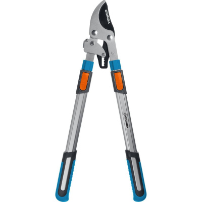 GRINDA  TX-980, 645 - 885 мм, высокоуглеродистая сталь, закаленные лезвия, храповый механизм, телескопический, плоскостной сучкорез, PROLine (424515)