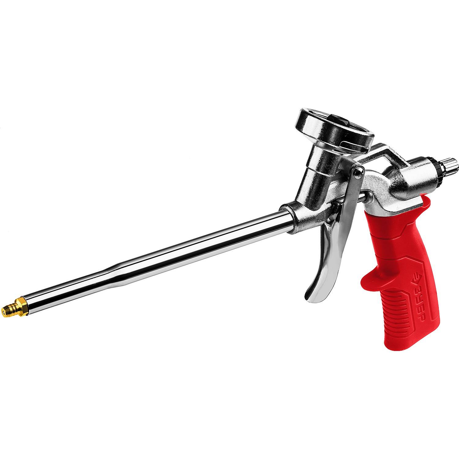 ЗУБР МАСТЕР пистолет для монтажной пены, металлический корпус {06874_z01}