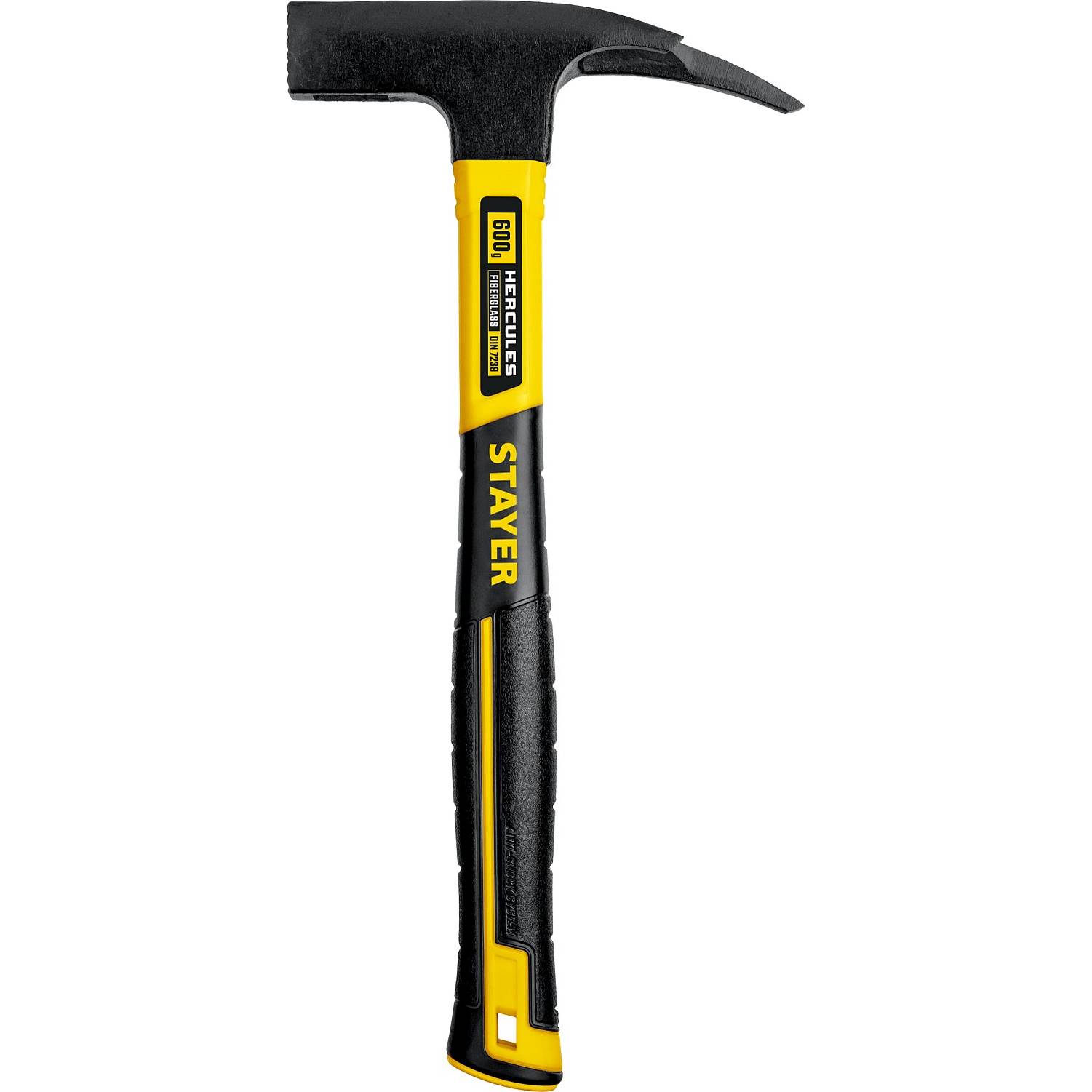 Молоток кровельщика с фиберглассовой рукояткой STAYER Hercules 600 г {20201_z01}