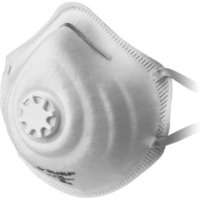 Коническая полумаска фильтрующая ЗУБР ФК-80 FFP1 с клапаном {11163_z01}