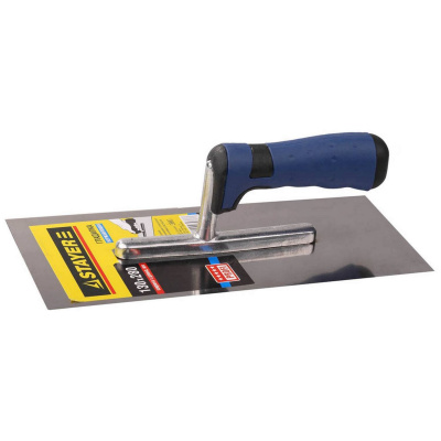 STAYER  Eхpert 130х280 мм, двухкомпонентная рукоятка, прямая, нержавеющая, Штукатурная гладилка, PROFESSIONAL (0805)