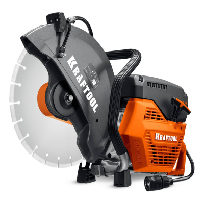 KRAFTOOL  3700 Вт, 350 мм, без диска, бензорез по бетону   {K770-14}