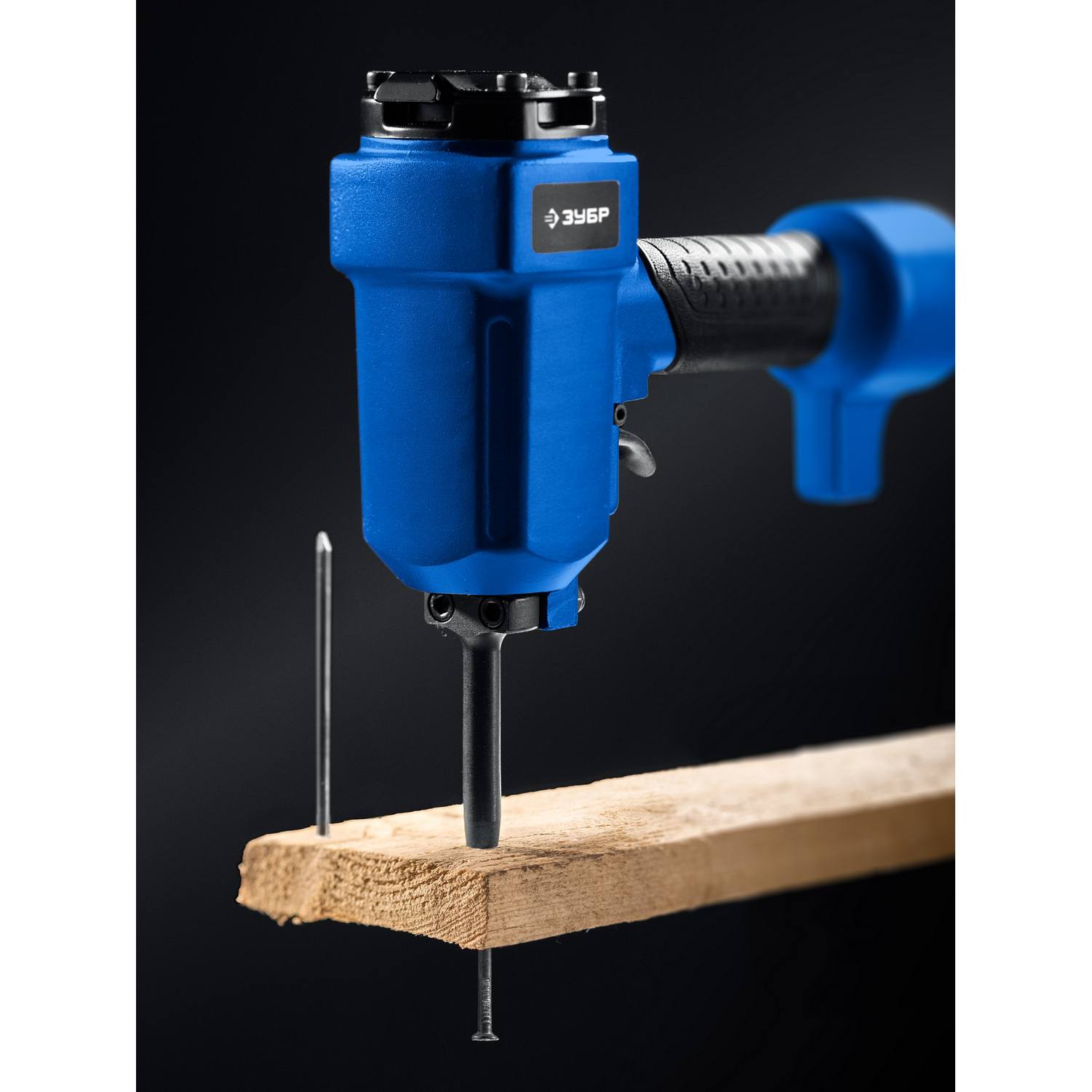 ЗУБР  НГ-50, пневматический нейлер-гвоздевыбиватель для гвоздей диаметром до 6 мм, Профессионал {31939}