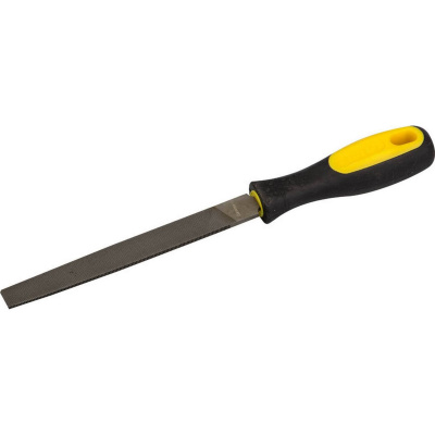 STAYER PROFI плоский напильник, двухкомпонентная рукоятка, 200мм {16601-20-2}