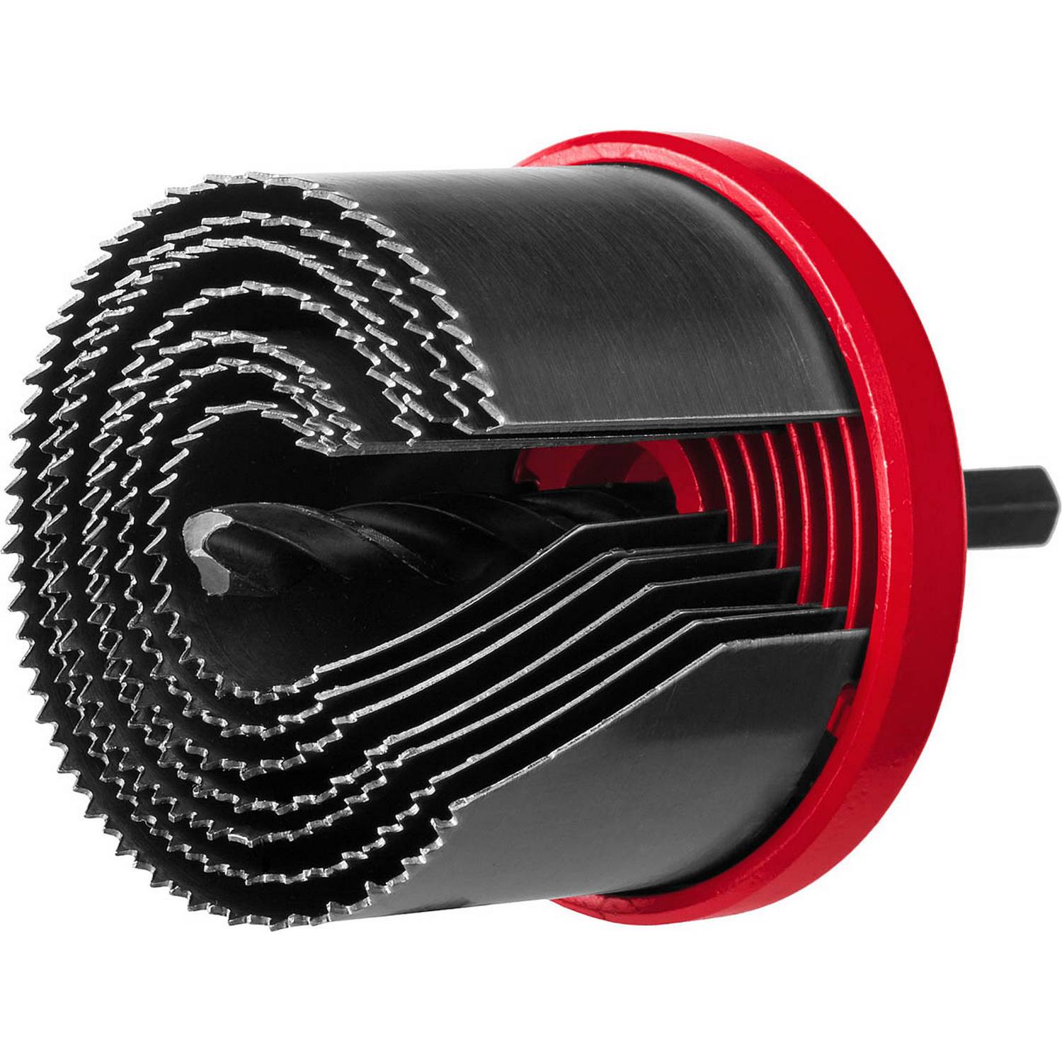 ЗУБР 7шт(26-63/42мм), кольцевая пила по дереву, сегментная, наборная, 7 полотен: 26-32-38-45-50-56-63х42 мм