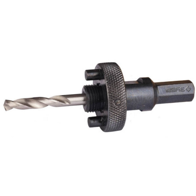 ЗУБР 32-152мм Державка для биметаллических коронок, быстросъемная, пружинный фиксатор {29534_z01}