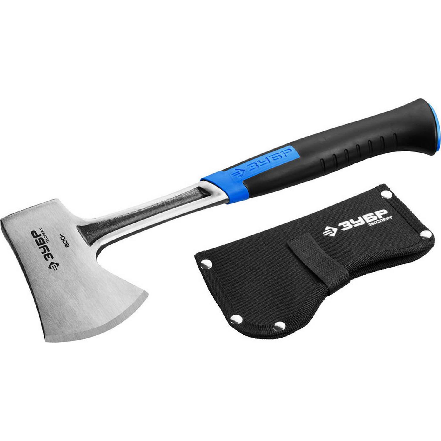 Топорик ЗУБР туристический с фиберглассовой рукояткой, 0,6кг {20643-06}