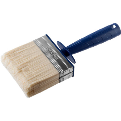 ЗУБР  АКВА, 3 х 10 см, искусственная щетина, пластмассовый корпус, для воднодисперсионных и акриловых ЛКМ, макловица (01817-10)