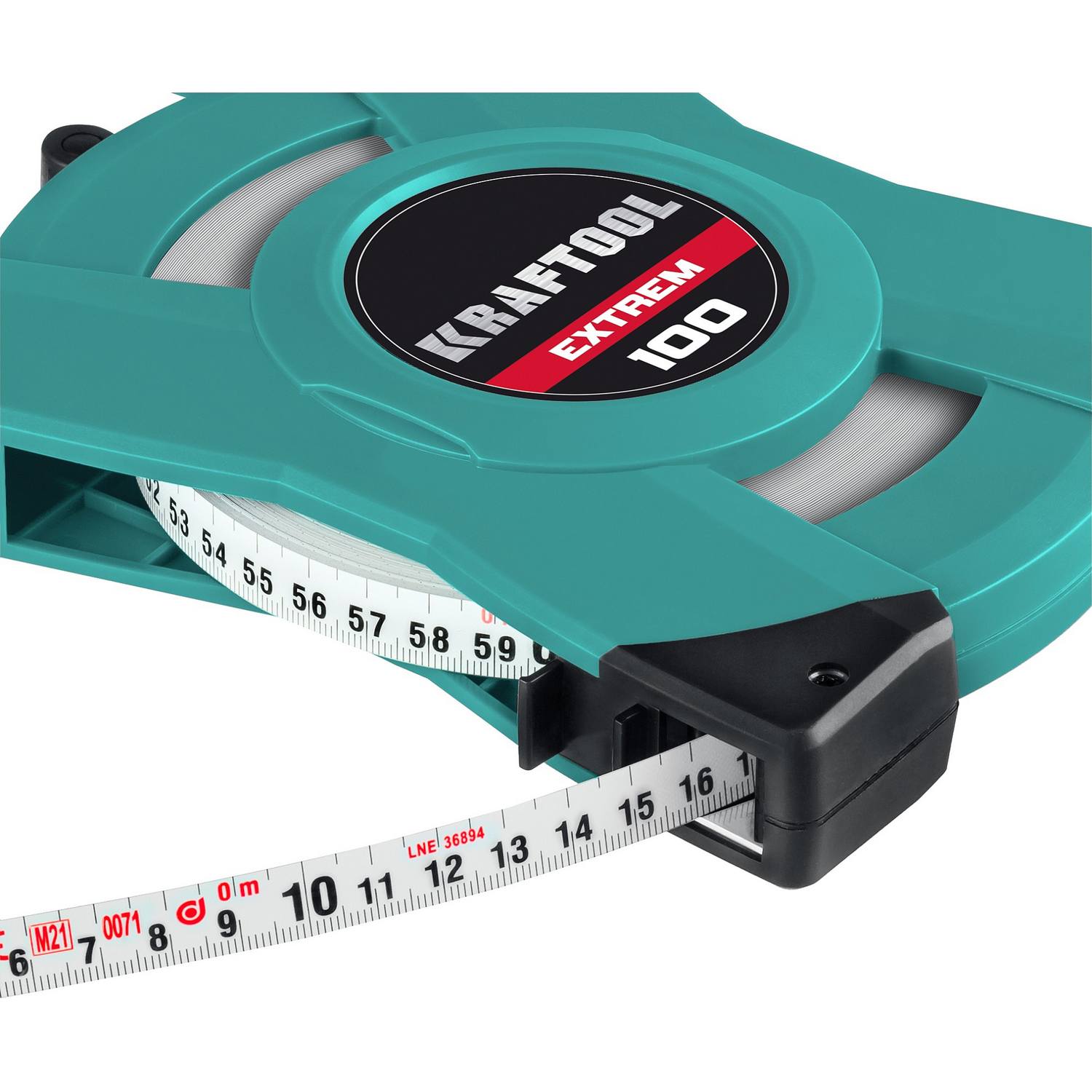 KRAFTOOL EXTREM 100 м геодезическая стальная мерная лента {34185-100}