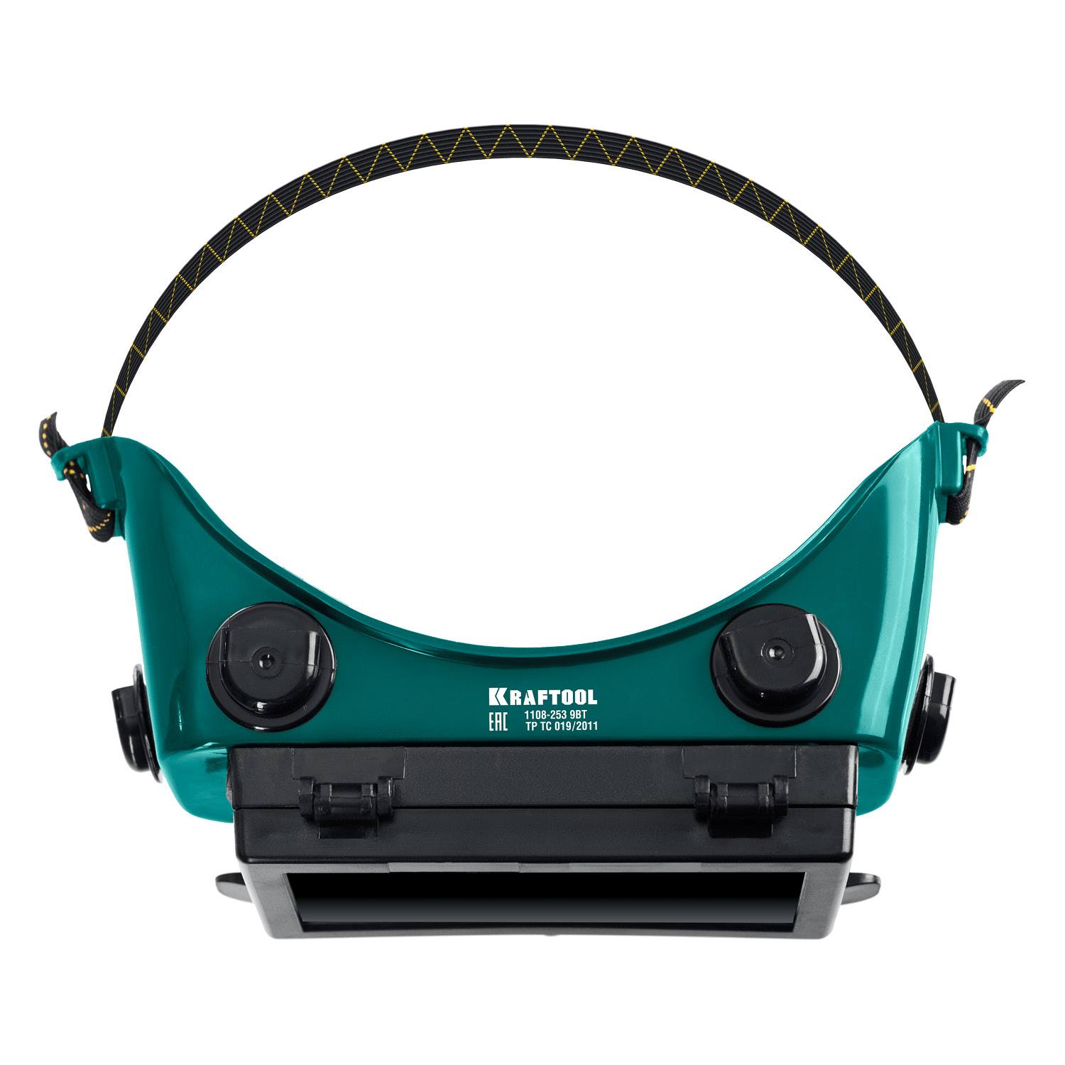 KRAFTOOL  с откидным блоком, панорамные, очки газосварщика  {1108}