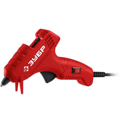 Термоклеевой пистолет электрический, ЗУБР, d 7 мм, 5 г/мин, Мастер 7 {06851-7}