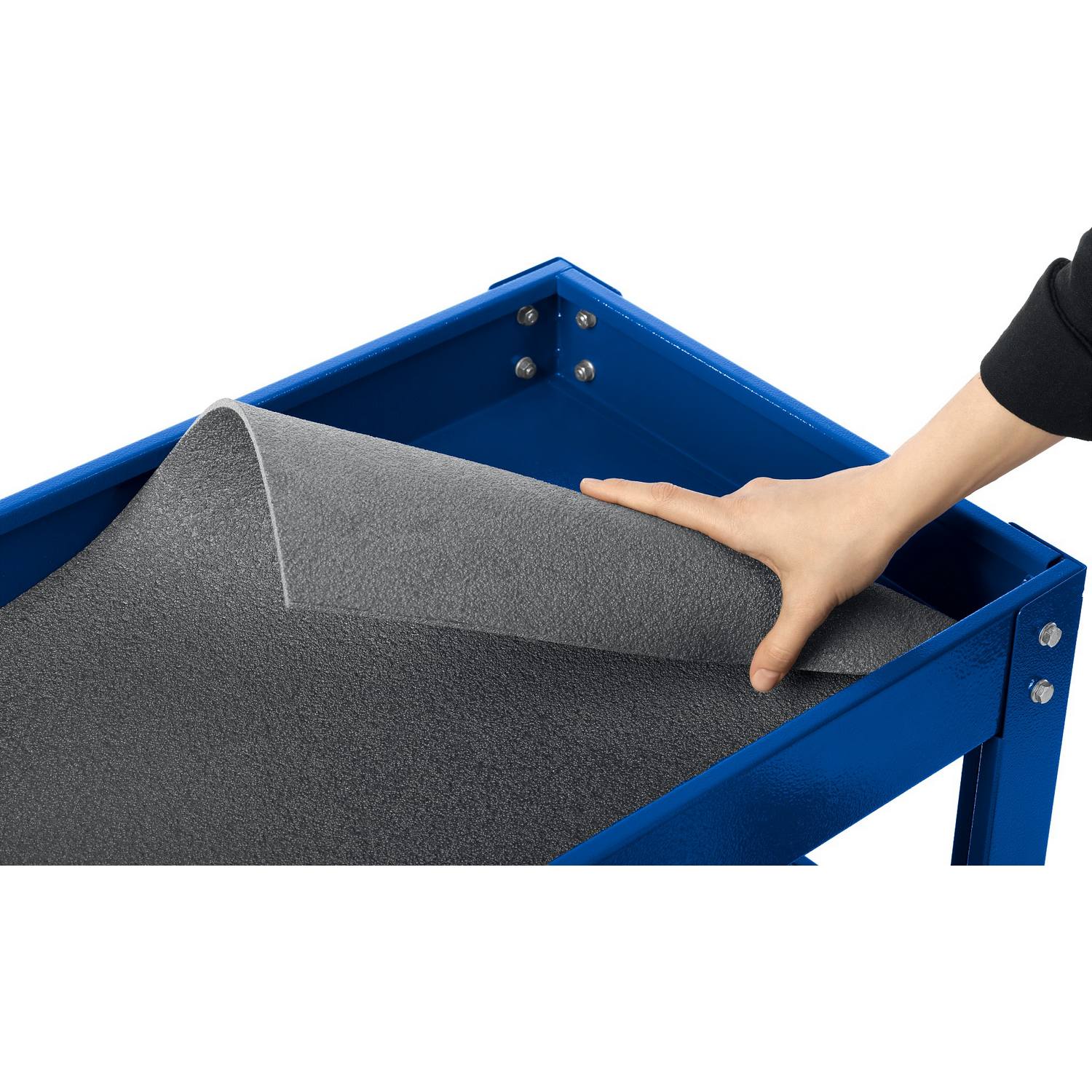 ЗУБР  820х405х955 мм, 3 полки, Инструментальная тележка открытого типа, Профессионал  {38913}