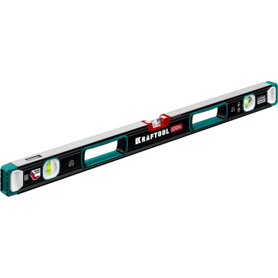 KRAFTOOL  A-RATE CONTROL, 800 мм, точность 0.3 мм/м, с зеркальным глазком, сверхпрочный магнитный уровень {34988-80}