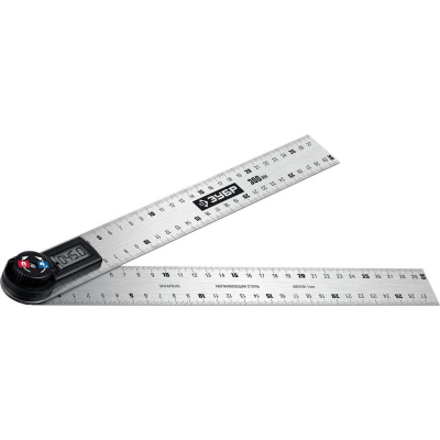 ЗУБР  300 мм, Электронный транспортир-угломер, Профессионал  {34296}