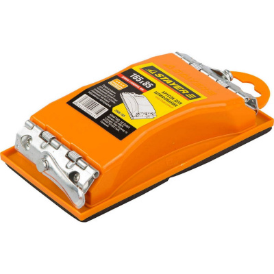 Брусок STAYER для шлифования, пластмассовый, 165х85мм {3566-165}