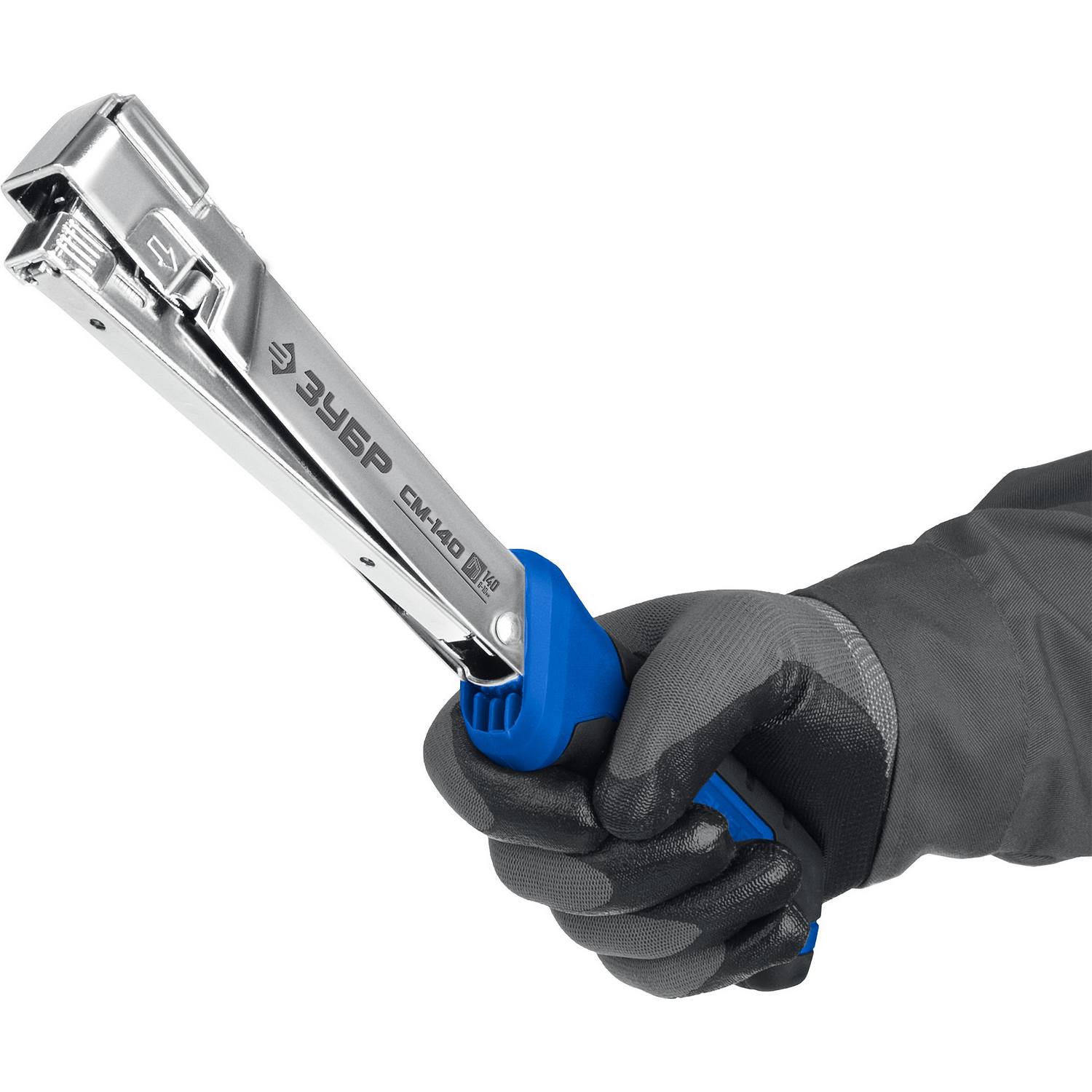 ЗУБР СМ-140 тип 140 (G/11/57) 20GA (6-10мм,  высокоскоростной стальной cкобозабиватель {31542}