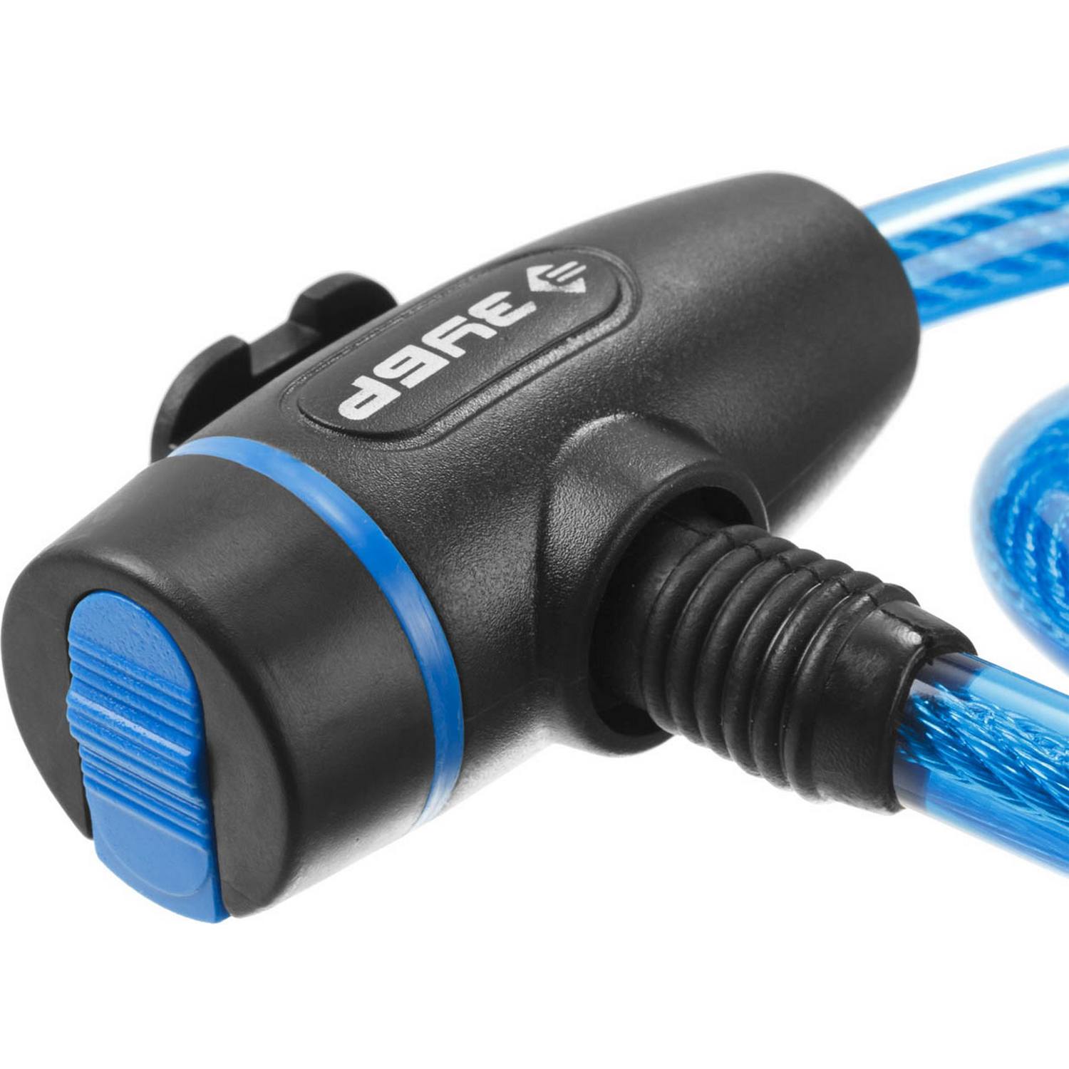 Замок ЗУБР "Профессионал", тросовый, 3 ключа в комплекте, длина троса 650мм, d 10мм {37261-65_z01}