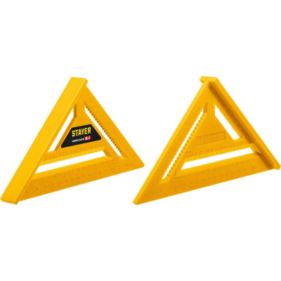 STAYER  170 мм, 5-в-1, Универсальный кровельный пластиковый угольник  {34522-17}