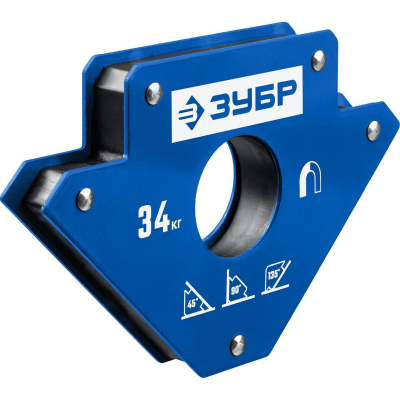 ЗУБР УМ-3  до 34 кг  угольник магнитный для сварочных работ {40050-34}
