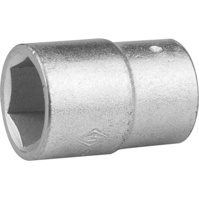Головка торцовая НИЗ (1/2"), 40Х, шестигранная, оцинкованная, 19мм {2772-19}