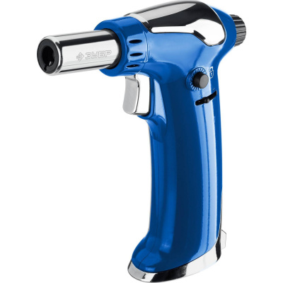 Газовая горелка ЗУБР АГ-17 автономная с пьезоподжигом, 1300°С, Профессионал {55518}