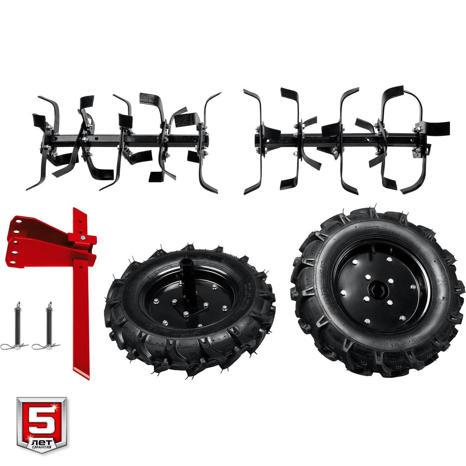 ЗУБР МТШ-700 мотоблок бензиновый с ВОМ, 389 см3 {МТШ-700}