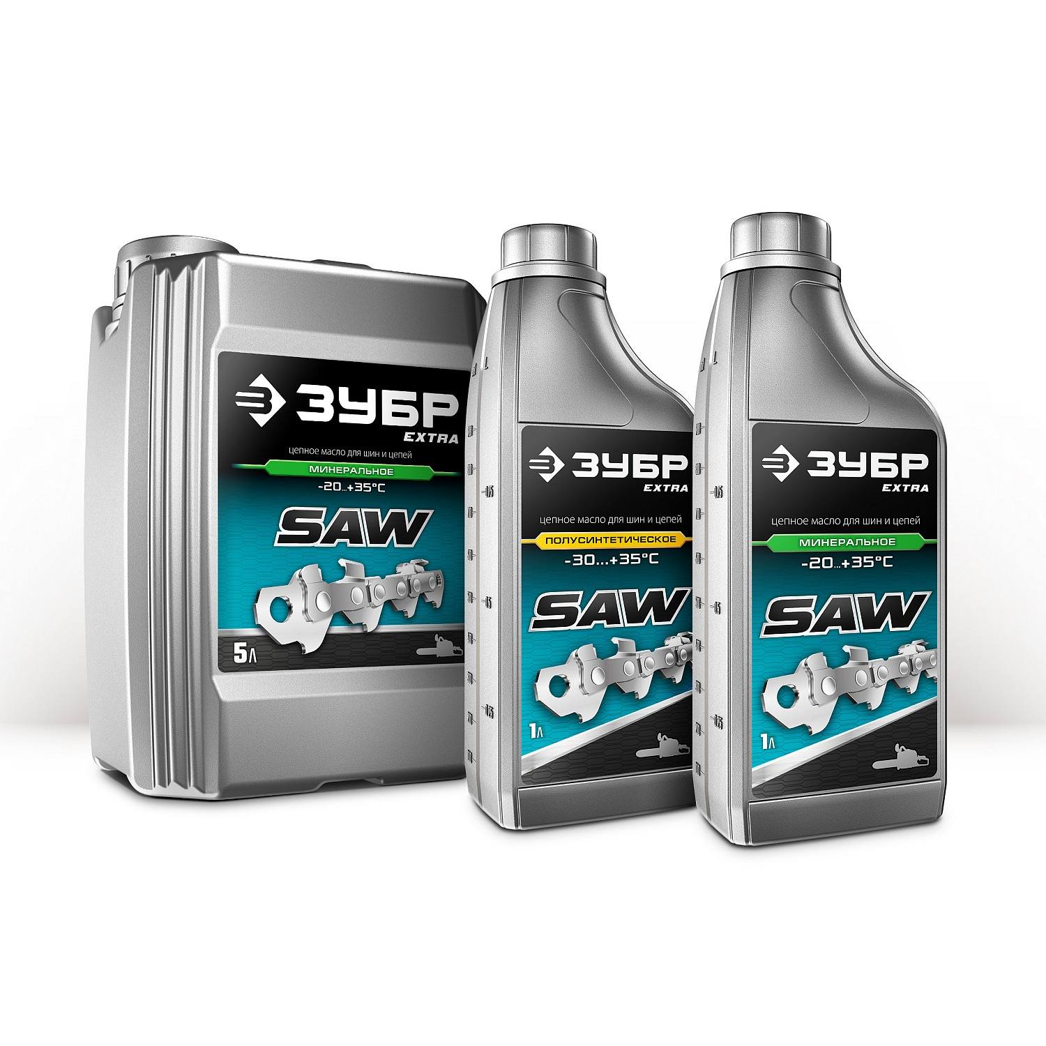 ЗУБР EXTRA цепное полусинтетическое масло для бензо и электропил, 1 л {70621-1}