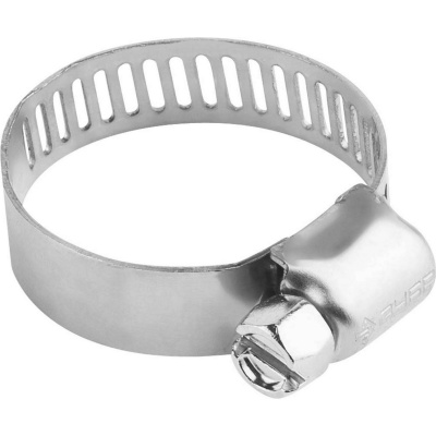 Хомуты, нерж. сталь, просечная лента 8 мм, 13-26 мм, 5 шт, ЗУБР Профессионал {37811-13-26-5}