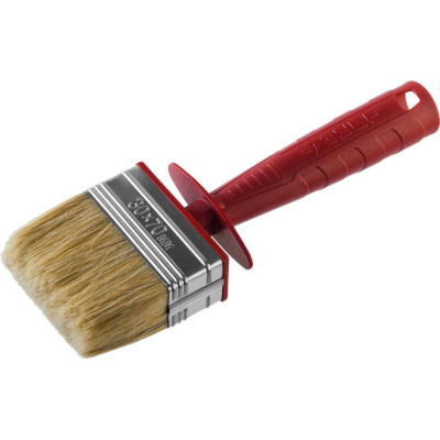 Макловица ЗУБР "УНИВЕРСАЛ - МАСТЕР", светлая щетина, пластмассовый корпус, 30х70мм {01825-07}