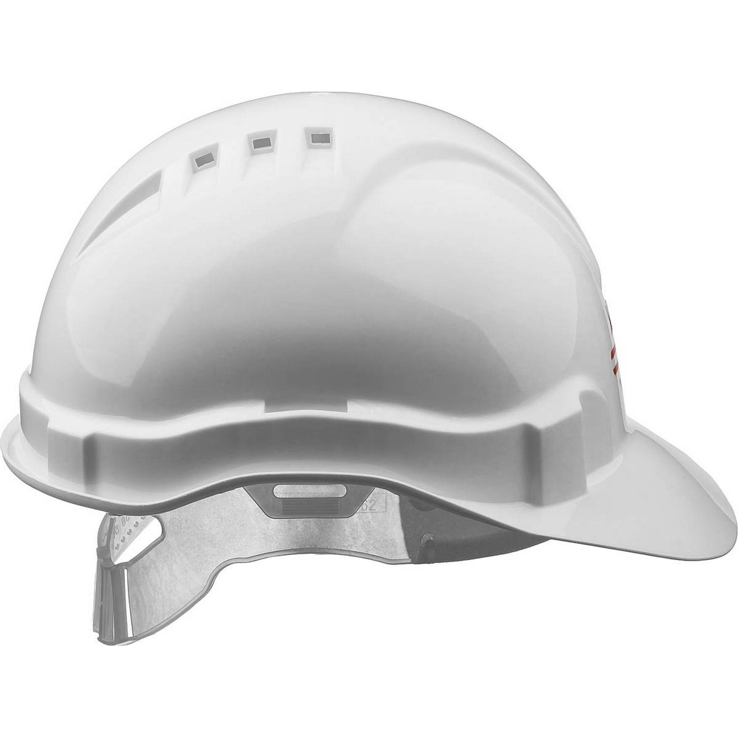 ЗУБР  белая, реечный механизм, универсальное крепление для наушников и щитков, защитная каска (11090-2)