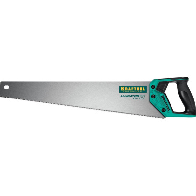 Ножовка для точного реза "Alligator Fine 11", 500 мм, 11 TPI 3D зуб, KRAFTOOL {15203-50}