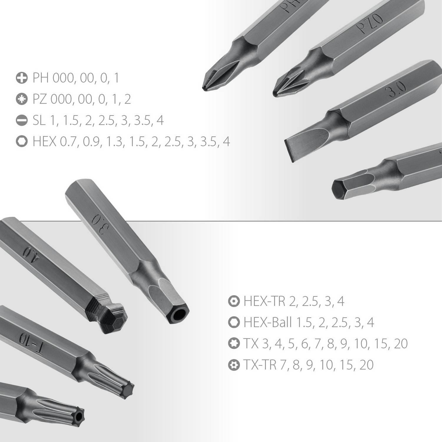 Precision-51 отвертка для точных работ со сменными битами 51 предм., KRAFTOOL {25691}