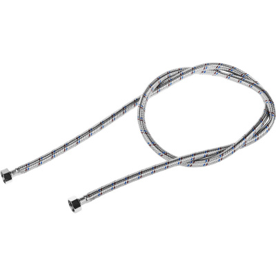 Подводка гибкая ЗУБР для воды, оплетка из нержавеющей стали, г/г 1/2" - 1,8м {51005-G/G-180}