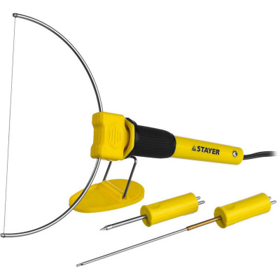 STAYER  MAXterm, 7 Вт, в наборе: 3 насадки, аккуратный рез пенопласта + пластика, прибор для художественной резки (45257-H3)