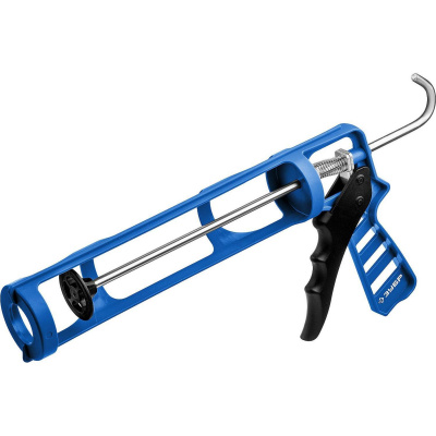 ЗУБР скелетный пистолет для герметика ДОКА, антикапельная система, 310 мл. Серия Профессионал {06632}