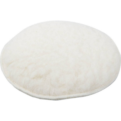 Полировальная насадка ЗУБР из натурального меха на липучке, 180мм {3596-180}