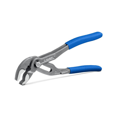 ЗУБР  Профи 180 мм, захват 42 мм, CrV, переставные клещи с быстрым перемещением  (22441-18)