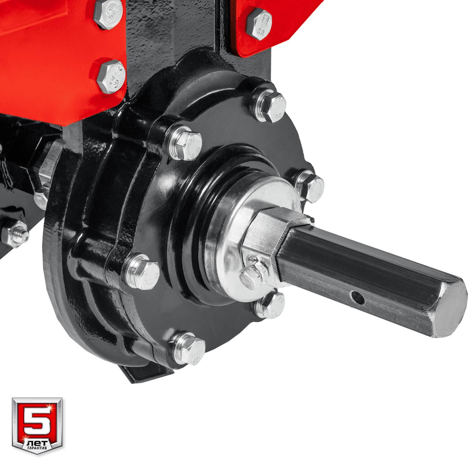 ЗУБР МТШ-500 мотоблок бензиновый с ВОМ, 212 см3 {МТШ-500}