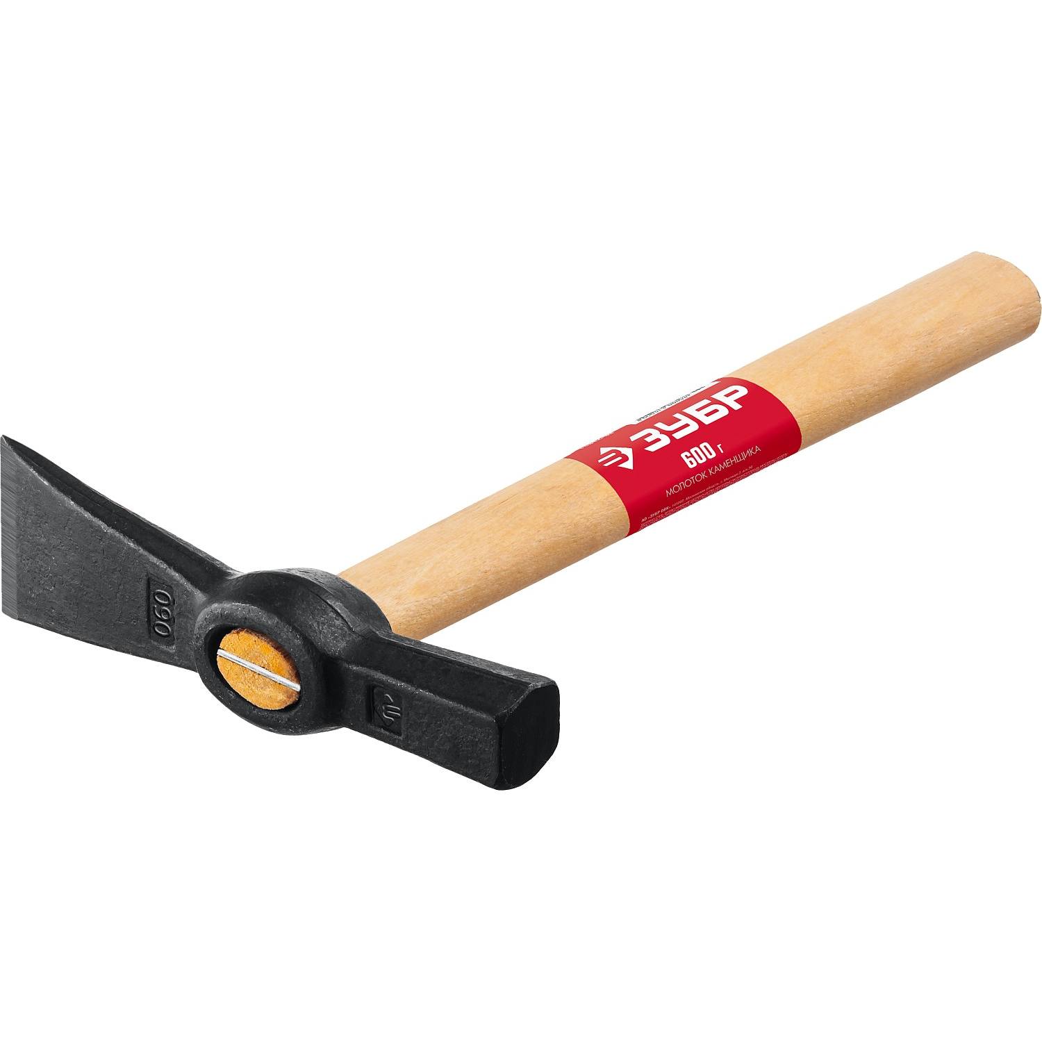 600 г молоток каменщика с деревянной рукояткой, ЗУБР {2015-06_z02}