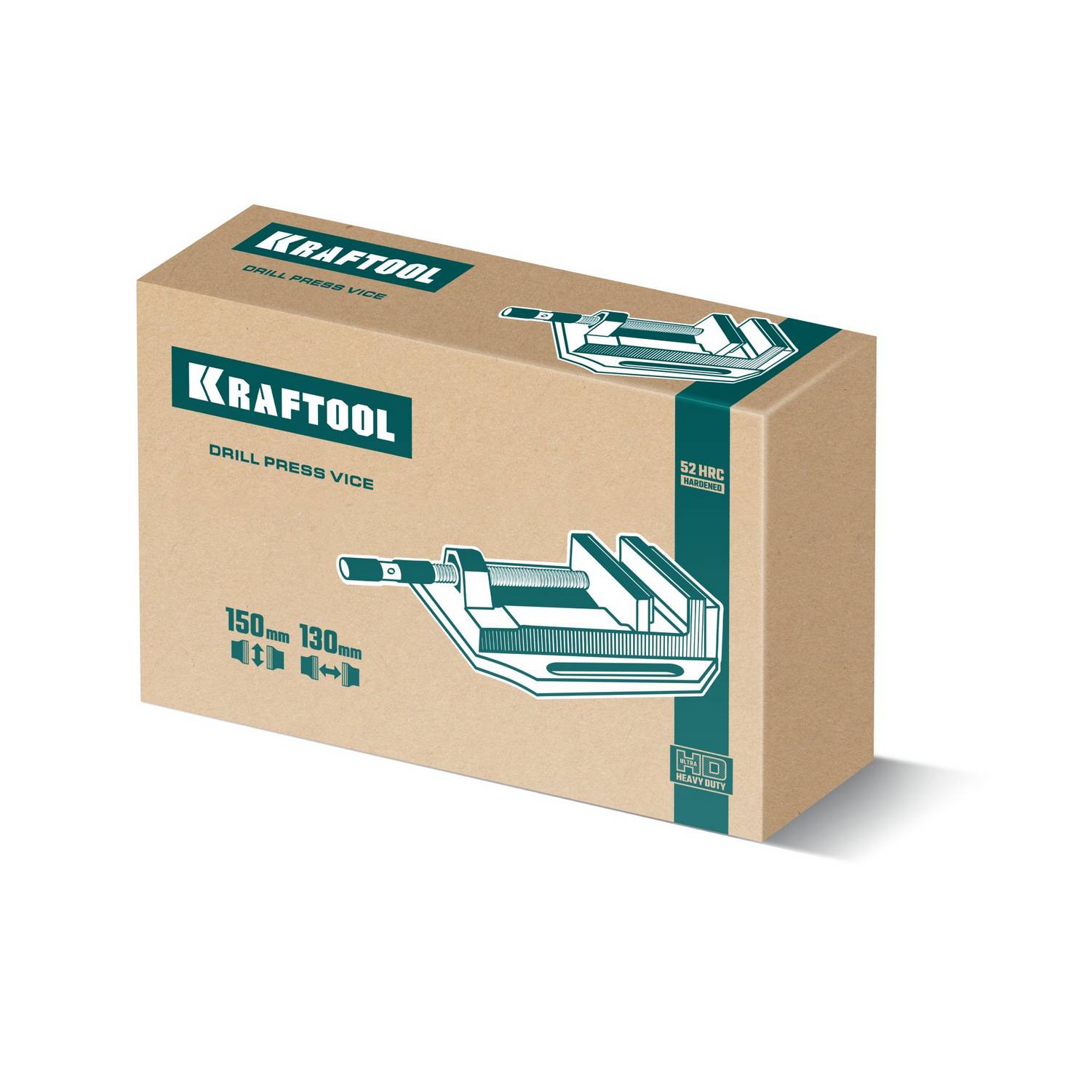 KRAFTOOL  DPV-150, 150 мм, станочные сверлильные тиски  (32722-150)