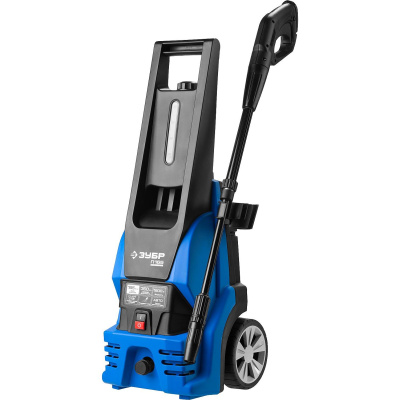 Мойка высокого давления (минимойка) электр, ЗУБР Профессионал АВД-П165, макс. 165Атм,350л/ч,1800Вт,колеса,бесщет двиг,АВТО-СТОП, 5м шланг,пистолет 375