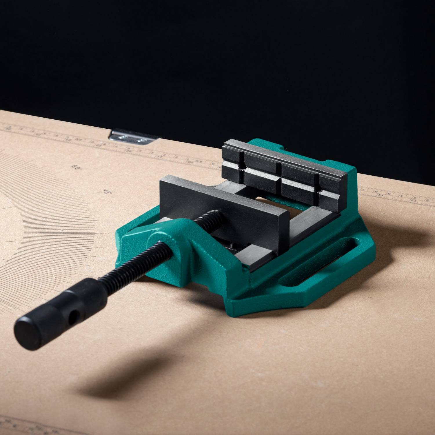 KRAFTOOL  DPV-150, 150 мм, станочные сверлильные тиски  (32722-150)