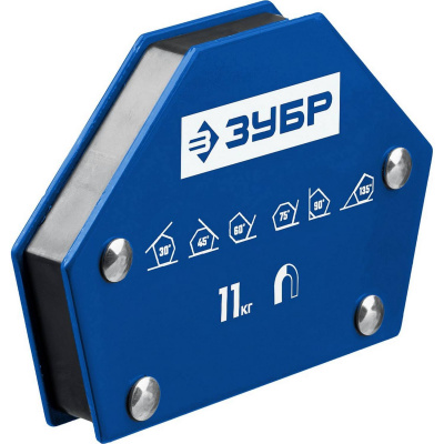 ЗУБР УМ-6  до 11 кг  угольник магнитный для сварочных работ {40055-11}