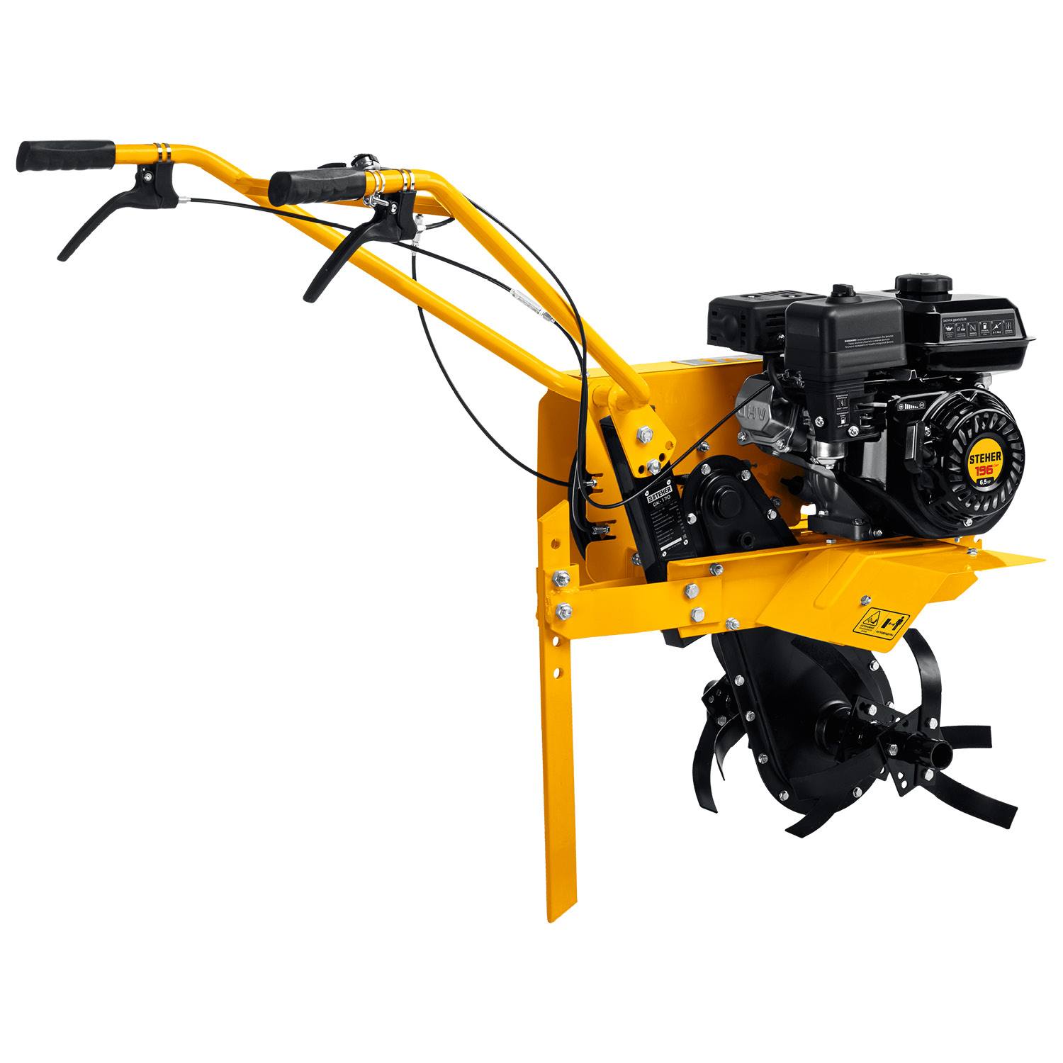 Бензиновый культиватор STEHER, 6.5 л.с. {GK-170}